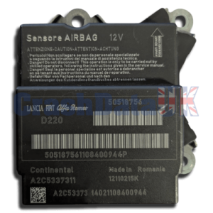 ALFA ROMEO MITO 50518756 Airbag ECU Crash Data Reset