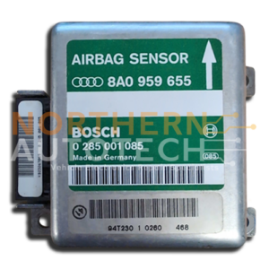 AUDI A6 8A0959655 0285001085 Airbag ECU Crash Data Reset