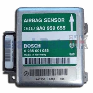 AUDI A6 8A0959655 0285001085 Airbag ECU Crash Data Reset