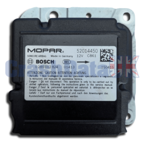FIAT DOBLO 52014450  0285012824 Airbag ECU Crash Data Reset