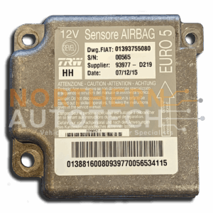 Fiat Ducato airbag control module B0100-49 repair