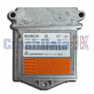 MERCEDES SPRINTER A9069005801  0285011849 Airbag ECU Crash Data Reset