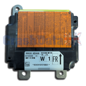 NISSAN QASHQAI 98820-4EH0B 627260200 Airbag ECU Crash Data Reset
