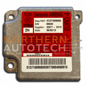 Fiat Ducato airbag control module B0100-49 repair