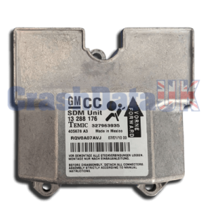 VAUXHALL ASTRA H 13288176 Airbag ECU Crash Data Reset