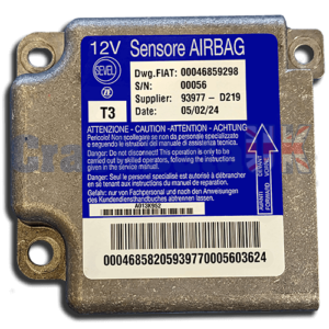 CITROEN RELAY 00046859298 Airbag ECU Crash Data Reset