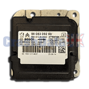 PEUGEOT 2008 9808309280 0285012193 Airbag ECU Crash Data Reset