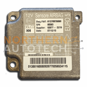 Fiat Ducato airbag control module B0100-49 repair