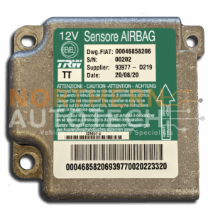 Fiat Ducato airbag control module B0100-49 repair