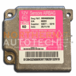 Fiat Ducato airbag control module B0100-49 repair