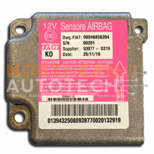 Fiat Ducato airbag control module B0100-49 repair