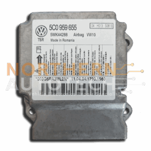 VW 5C0959655 5WK44288 Airbag ECU Crash Data Reset