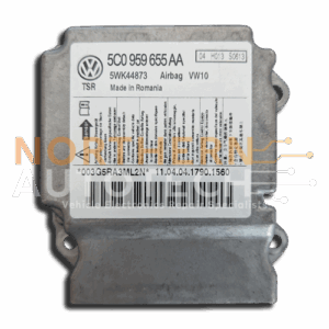 VW 5C0959655AA 5WK44873 Airbag ECU Crash Data Reset