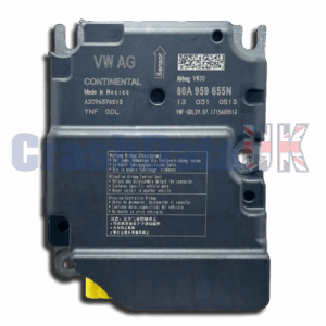 AUDI Q5 80A959655N Airbag ECU Crash Data Reset