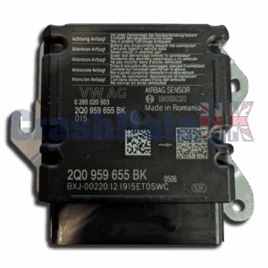 VW 2Q0959655BK 0285020503 Airbag ECU Crash Data Reset