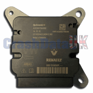 RENAULT TWINGO 985100858R Airbag ECU Crash Data Reset